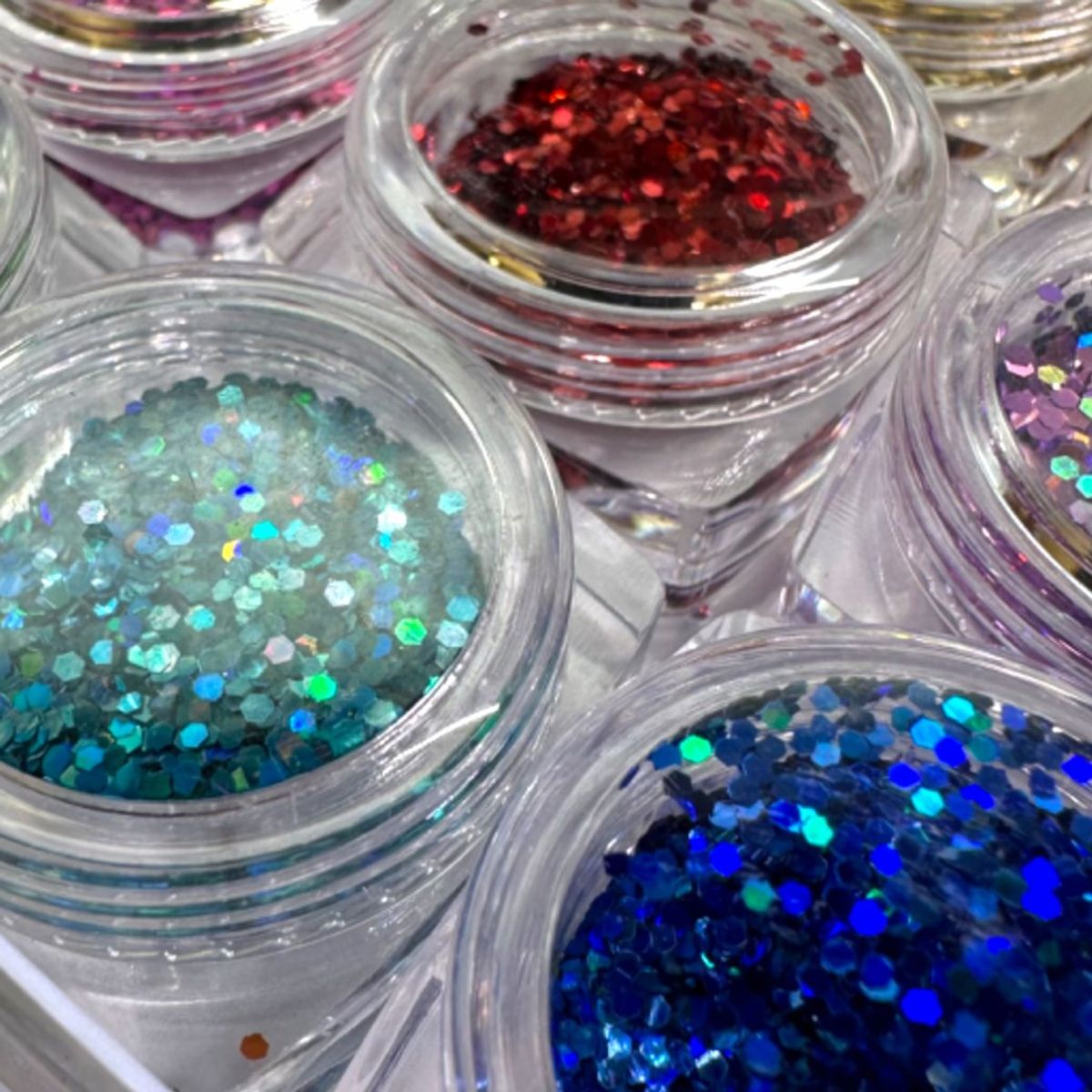Holographic Dark Sparkle set 1mm. 